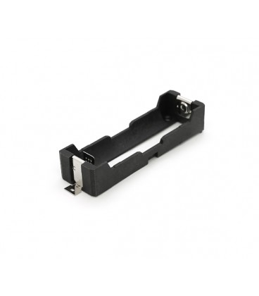 Холдер держатель для аккумулятора PC, 21700 1S, черный