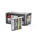 Батарейка Super Heavy Duty MITSUBISHI 1.5V AA/R6PU, 4S shrink pack,400pcs/ctn