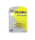Аккумулятор PKCELL 1.2V AAA 1200mAh NiMH Rechargeable Battery, 2 штуки в блистере цена за блистер, Q12