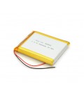 Литий-полимерный аккумулятор 9,5*55*65mm (Li-ion 3.7В 5000мА·ч)