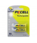 Аккумулятор PKCELL 1.2V AA 2000mAh NiMH Rechargeable Battery, 2 штуки в блистере цена за блистер, Q2