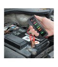 Тестер для аккумуляторных батарей BM-310 + крокодиллы, 12V, LED