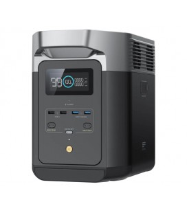 Портативная зарядная станция EcoFlow DELTA 2 (емкость 1024 Вт·ч), 3000 циклов, мощность 1800 Вт (пиковая 2700 Вт), 400*211*281 м