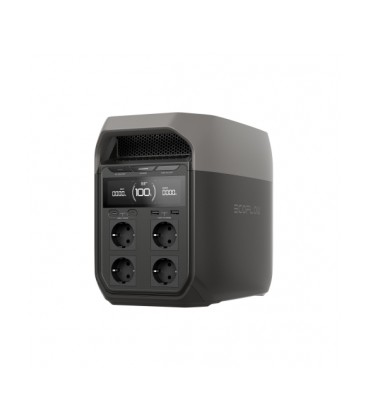 Портативная зарядная станция EcoFlow DELTA 3 (емкость 1024 Вт·ч), 3000 циклов, мощность 1800 Вт (пиковая 3600 Вт), 398*200*284 м