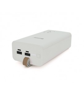 PowerBank Bunsey BY-40 30000mAh, Input:MicroUSB+Type-C, Output:2USB/Type-C, QC22.5W/PD20W, White