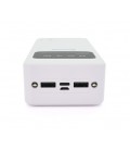 PowerBank Bunsey BY-12 30000mAh, Input:MicroUSB+Type-C, Output:2USB/Type-C, QC22.5W/PD20W, White