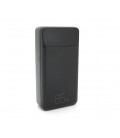 PowerBank XO-PR201 30000mAh, Input:(2хType-C), Output:(2хUSB,2хType-C), PD65W for Laptop, plastic, Black, Q20