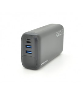 PowerBank XO-PR200 30000mAh, Input:(1хType-C, 1x MicroUSB), Output:(2хUSB,1хType-C,), PD20W, plastic, Black, Q20