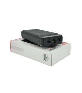 PowerBank XO-PR156 30000mAh,flashlight,Input:5V/2.5A,9V/2A,12V/1.5A(Micro,Type-C,Lightning),Output:5V/3A,9V/2A,12V/1.5A(3USB,Typ