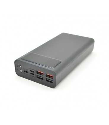 PowerBank XO-PR123 30000mAh,flashlight,Input:5V/2.5A,9V/2A,12V/1.5A(Micro,Type-C,Lightning),Output:5V/3A,9V/2A,12V/1.5A(3USB,Typ