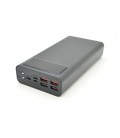 PowerBank XO-PR123 30000mAh,flashlight,Input:5V/2.5A,9V/2A,12V/1.5A(Micro,Type-C,Lightning),Output:5V/3A,9V/2A,12V/1.5A(3USB,Typ
