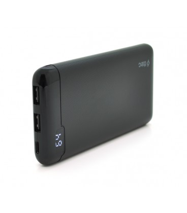 PowerbankTtec 10000mAh, Output: 2*USB + Type-C, 20W, Black, Q30
