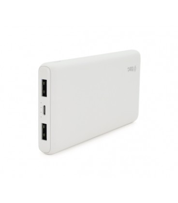 PowerbankTtec 10000mAh, Output: 2USB/microUSB, 20W, White