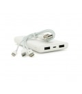 PowerbankTtec 10000mAh, Output: 2USB/microUSB, 20W, White