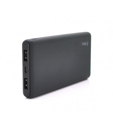 PowerbankTtec 10000mAh, Led, Output: 2*USB, 20W, Black, Q36