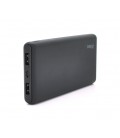 PowerbankTtec 10000mAh, Led, Output: 2*USB, 20W, Black, Q36
