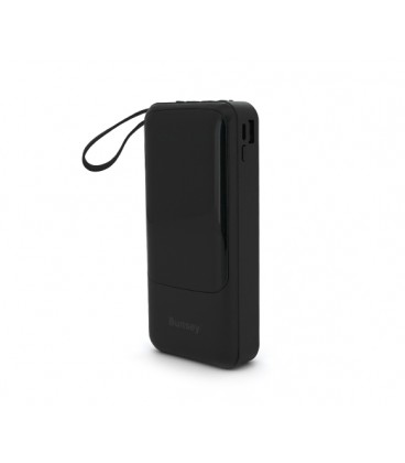 PowerBank Bunsey BY-32 20000mAh, Input:MicroUSB+Type-C, Output:2USB/Type-C, PD20W, Black