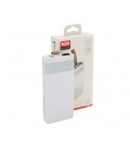 PowerBank XO-PR129 20000mAh,flashlight,Input: (Micro,Type-C), Output:(2хUSB,Type-C), QC22.5W/PD20W, plastic, White