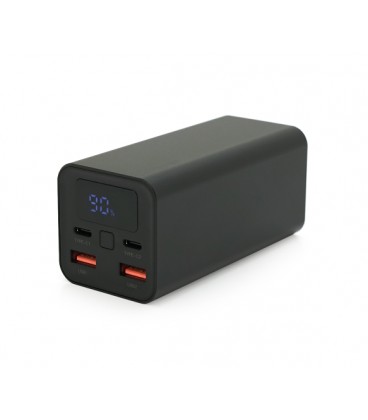 PowerBank XO-PB97 20000mAh, Input:(2хType-C), Output:(2хUSB,2хType-C), PD65W for Laptop, plastic, Black, Q28