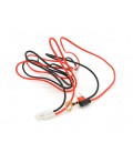 Комплект проводов с разъемами и предохранителем для подключения АЗУ
