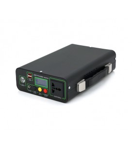 Портативный PowerBank KY-192WH, 220V/20A, 1*AC/220V+1*DC/12V+2*USB/5V, LED + переходник