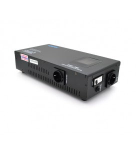 Стабилизатор напряжения релейный Conter SVR-5000VA/3750W однофазный, напольного монтажа, LED дисплей, DC150-270V, AC230±8%, 2*Sh