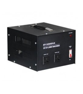 Преобразователь напряжения трансформаторный универсальный ST-5000VA Input 220 V/Output 110V, Input 220 V/Output 110V+ универсаль