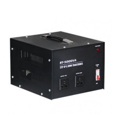 Преобразователь напряжения трансформаторный универсальный ST-5000VA Input 220 V/Output 110V, Input 220 V/Output 110V+ универсаль