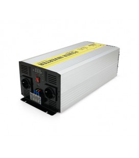 Инвертор напряжения RITAR RSC-5000, 12V/220V, 5000W с правильной синусоидой, 2xShuko, 1xUSB, клеммные провода, клеммные колодки,