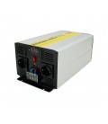 Инвертор напряжения RITAR RSC-3000, 12V/220V, 3000W с правильной синусоидой, 2xShuko, 1xUSB, клеммные провода, клеммные колодки,