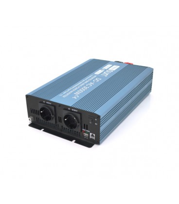 Инвертор напряжения Mexxsun MXS-3000, 24V/220V, 3000W с модифицированной синусоидой, 2 Shuko, клемные провода, Q2