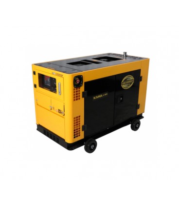 Генератор дизельный KDK15000SC3, 3-фазный 220/400V, 50Hz, 15kVA/12kW, бак 26л, расход 3.3 л/ч, пуск: стартер, 1150х660х780 мм, 3