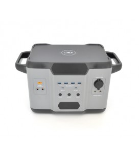 Портативная зарядная станция XO-PSA-1200Q мощностью 1200W, (1080Wh/300000mAh), Output:3AC+2USB+1Type-C+2DC+1*Cigarette Lighter F