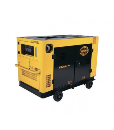 Генератор дизельный KDK12SCA3, 3-фазный 220/400V, 50Hz, 12kVA/10kW, бак 26л, расход 3 л/ч, пуск: стартер, водяное охлаждение, 11