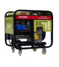 Генератор дизельнывый GDG 12000E, 1-фазный 230V, 50Hz, 12kVA/9.6kW, бак 30 л, расход 0,28 л/кВтЧ, пуск: стартер/AVR, 770х820х530