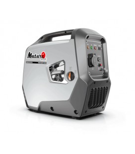 Генератор инверторный БЕНЗИНОВЫЙ Matari M2000і (1.8 kW), однофазный, 220V, 50Hz, обьем бака 4л, ручной запуск