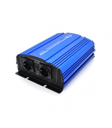 Инвертор напряжения Tommatech MS-2500, 12V/220V, 2500W с аппроксимированной синусоидой, 2Shuko, USB, 2*клеммные провода, 10 пред