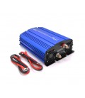 Инвертор напряжения Tommatech MS-2500, 12V/220V, 2500W с аппроксимированной синусоидой, 2Shuko, USB, 2*клеммные провода, 10 пред