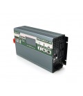 Инвертор напряжения Demuda DMDPSW-2000W, 12V/220V, 2000W с правильной синусоидой, 2 универсальные розетки, 2 USB, Rj 45, клемные
