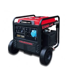 Генератор инверторный бензиновый KGL8000ISE, 1-фазный 230V, 50Hz, 7,5kVA/kW, бак 20л, расход 1.7л/ч, пуск: руч./стартер, 640х575