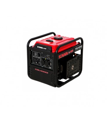 Генератор инверторный бензиновый KGL4000i, 1-фазный 230V, 50Hz, 4kVA/4kW, бак 11л, расход 1.5л/ч, пуск: ручной, охл.: воздушное,