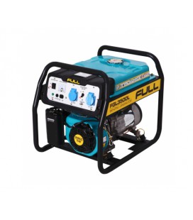Генератор бензиновый FGL 3500L, 1-фазный 230V, 50Hz, 3.5kVA/2.8kW, бак 17 л, расход 1.3 л/ч, пуск: ручной, охл.: воздушное, 620х