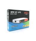 UPS для роутеров/коммутаторов ECO-1825, 18W, OUT:USB-5V, DC-5V/9/12V, POE-15/24V, 1/2A, LiFePo4 8000mAh, 160x105x33mm, 0.4kg, Bl
