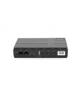 ИБП UPS-36W DC1036P-8 для роутеров/коммутаторов/PON/POE-430(15-24V), 5/9/12V, 8800мAh(4*2200MAh), USB 3.0, Black, BOX