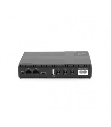 ИБП UPS-36W DC1036P-8 для роутеров/коммутаторов/PON/POE-430(15-24V), 5/9/12V, 8800мAh(4*2200MAh), USB 3.0, Black, BOX
