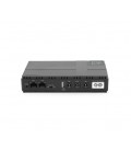 ИБП UPS-36W DC1036P-10 для роутеров/коммутаторов/PON/POE-430(15-24V), 5/9/12V, 10400мAh(4*2600MAh), USB 3.0, Black, BOX