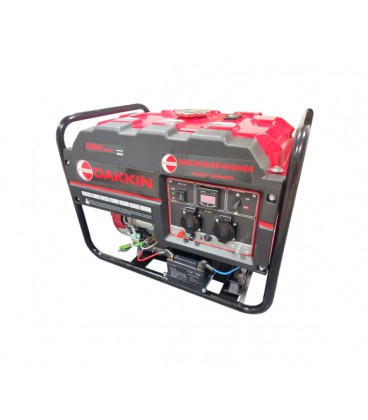 Бензиновый генератор DAKKIN EP4000ES, однофазный 220V, 50Hz, 4KVA(2800W) , объем 15л