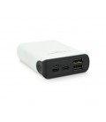 Power bank Konfulon A6 mini, 10000mAh, 2.1A, White/Black, (210g), Blister