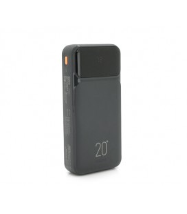Power Bank Remax RPP-686 20000mAh, с кабелями USB+Type-C+Lighting, Black, 0.46kg