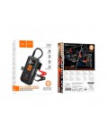 Пусковой прибор для аккумулятора автомобиля+ насос HOCO QS2, Power Bank 8000mAh, 2xUSB+ Type-C, корпус пластик, Box